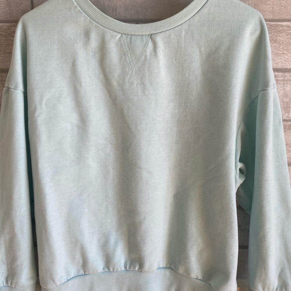 Blue crewneck